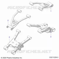 SUSPENSION TRASERA CONTROL ARMS