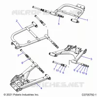SUSPENSION TRASERA CONTROL ARMS