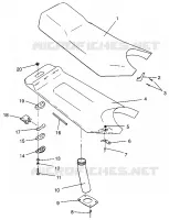 ASIENTO SLX 780 B964287 and Intl. SLX 780 I964287 (4937443744A011)