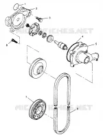 BOMBA DE AGUA XLT 0970756, XLT SKS 0970556, and XLT RMK 0970956 (4937693769C014)