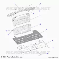 CARROCERÍA POSTERIOR CLOSEOFF, CENTER PANELS