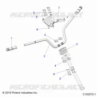 GOBIERNO, HANDLEBAR AND CLAMPS
