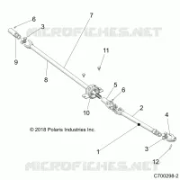 TREN, FRONT PROP SHAFT