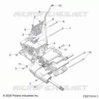 TREN, MAIN GEARCASE MOUNTING