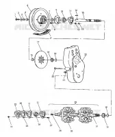 CADENACASE ASSEMBLY 500 AND 500 CLASSIC (4921252125029A)