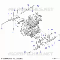 MOTOR, MOUNTING