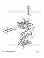 CILINDRO BLOCK AND RELATED PARTS