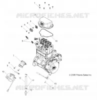 MOTOR, MONTAJE DEL CUERPO DEL ACELERADOR