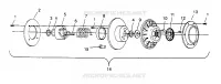 accionado de embrague ULTRA SKS 0960578, EUROPEAN ULTRA SKS E960578,  and ULTRA RMK (4931683168C004)