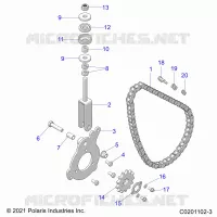 TREN, CHAIN TENSIONER AND SPROCKET