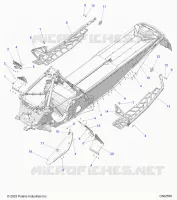 CHASSIS, PROTECCIÃ³N DEL EMBRAGUE, FOOTRESTS, AND RUNNINGBOARDS