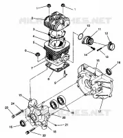 CAJA DEL CIGÜEÑAL and CILINDRO STARLITE GT 0943127 (49250125010032)