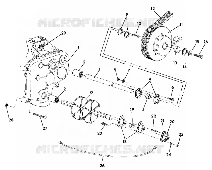 PISTA Y DEL EJE DE TRANSMISION WideTrak (4919301930023A)