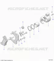 BRAKES, BRAKE PINZA FRENO DELANTERA