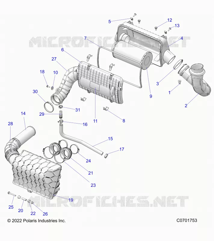 ENGINE, TOMA DE AIRE SYSTEM