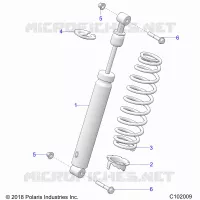 SUSPENSION, CHOQUE FRONTAL