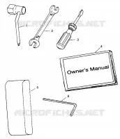 KIT DE HERRAMIENTA SL 700 B974071, Intl. SL 700 I974071, SL 700 Deluxe B974072 and In (4940874087C002)