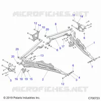 SUSPENSION TRASERA CONTROL ARMS