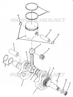 CIGUEÑAL AND PISTON ASSEMBLY (4917721772033A)