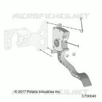 ENGINE, PEDAL DEL ACELERADOR