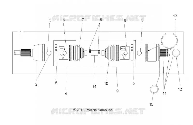 DRIVE TRAIN, DRIVE EJE TRASERO
