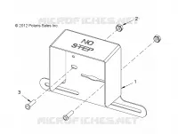 Soporte de la matrícula, UTILITY W/MARCHA ATRÁS LAMP