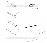 KIT DE HERRAMIENTA SPORT 0950443, SPORT TOURING 0950243  and EUROPEAN SPORT TOURING E (4928822882C010)