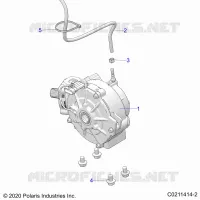 TREN, FRONT GEARCASE MOUNTING