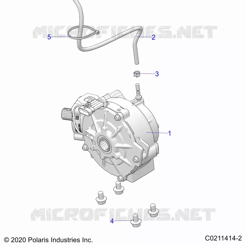 TREN, FRONT GEARCASE MOUNTING