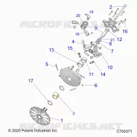 TREN, PRIMARY CLUTCH