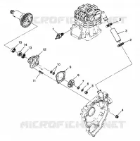 BOMBA DE AGUA 6X6 350L S938739 (4924362436044A)