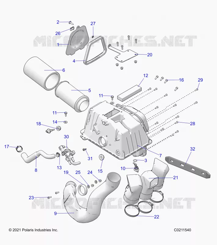 ENGINE, TOMA DE AIRE