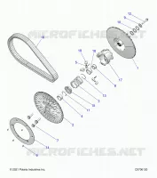 TREN, SECONDARY CLUTCH