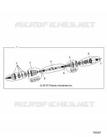TREN, FRONT HALF SHAFT