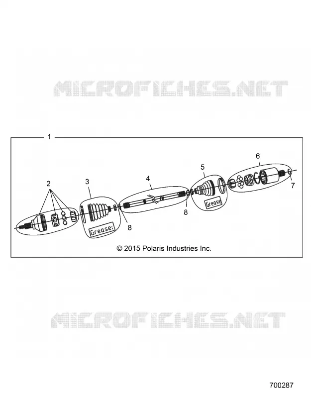 TREN, FRONT HALF SHAFT