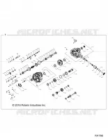 DRIVE TRAIN, PRINCIPAL GEARCASE INTERNALS