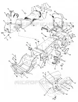 CHASIS AND ASIENTO Trail Deluxe Updated 2/90 (4916831683003A)