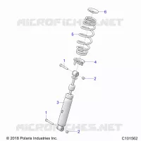 SUSPENSION TRASERA SHOCKS