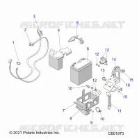 ELECTRICA, E.S. BATTERY/BOX AND CABLES
