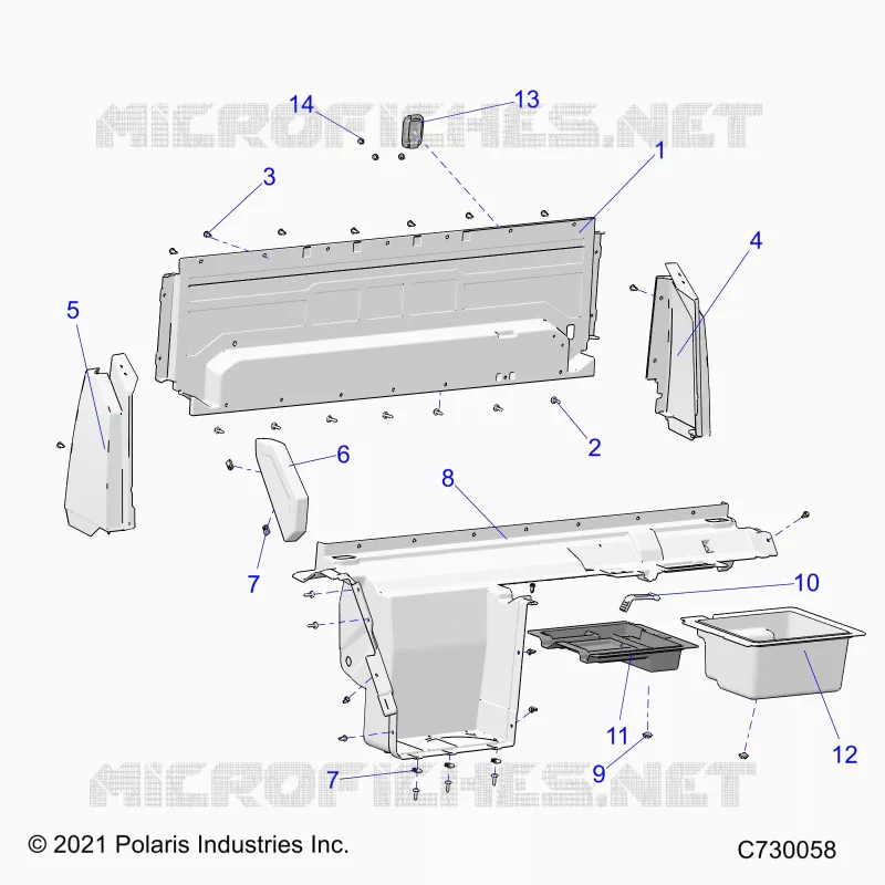 CARROCERÍA POSTERIOR CLOSEOFF, AND FENDERS