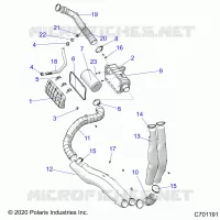 ENGINE, TOMA DE AIRE SYSTEM