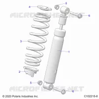 SUSPENSION, CHOQUE FRONTAL