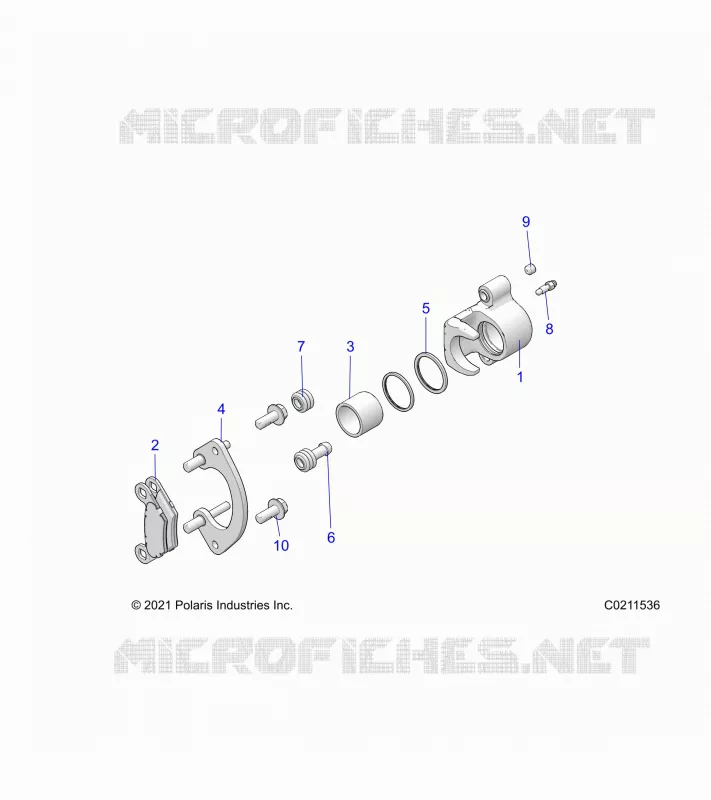 BRAKES, PINZA FRENO TRASEIRA