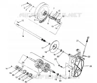 TREN ASSEMBLY  500 EFI 0952774, EFI SKS 0952574,   EFI SKS PT 095297 (4929052905B012)