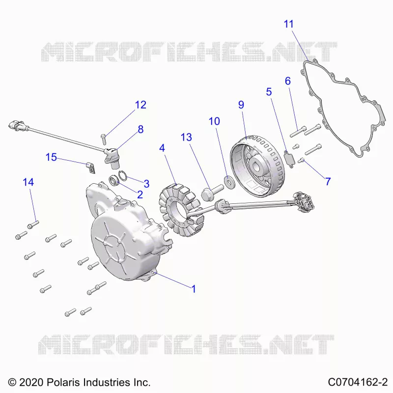 ENGINE, STATOR AND FLYRUEDA