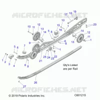 SUSPENSION, MONTAJE EN CARRIL