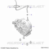 TREN, FRONT GEARCASE MOUNTING