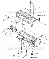 CAJA DEL CIGÜEÑAL ASSEMBLY RXL 0940768 and RXL TOURING 0940869 (4925062506040A)