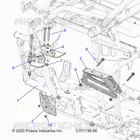 CHASSIS, MOTOR AND REAR DRIVELINE MOUNTING