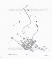 TREN, FRONT GEARCASE MOUNTING